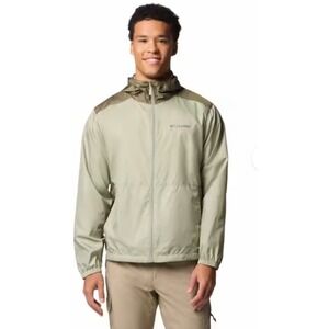 NWT Columbia Hooded Lightweight Discovery loop Windbreaker X-Large, Green